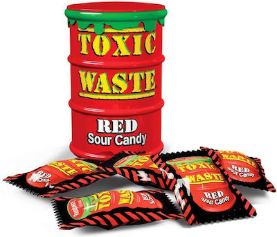 Toxic Waste Candies Red Sour Drum 42gr