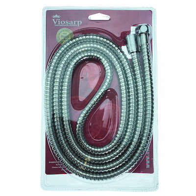 Viosarp Metallic Shower Hose Silver 200cm