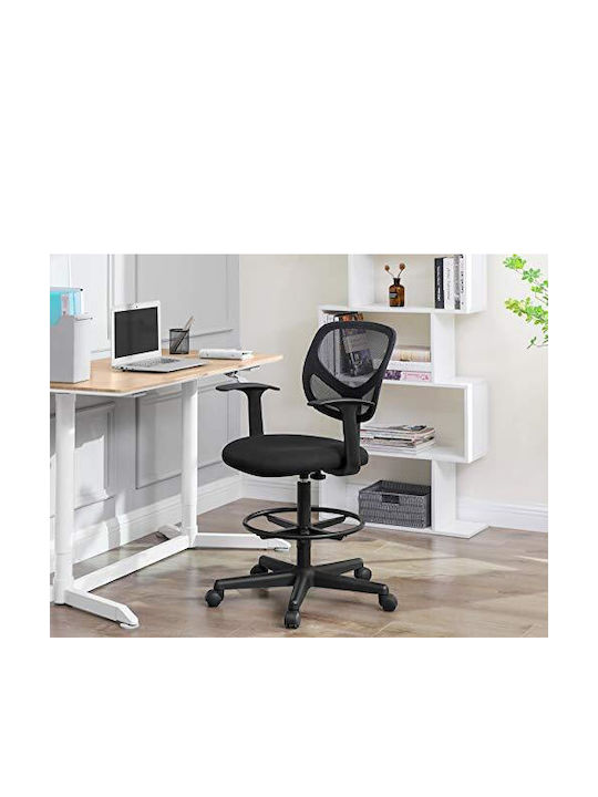 Songmics Scaun De Birou Cu Brațe Reglabile Negru Songmics Scaun De Birou Cu Brațe Reglabile Negru