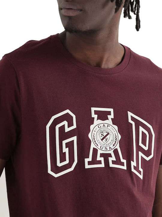 T-Shirt Burgundisch
