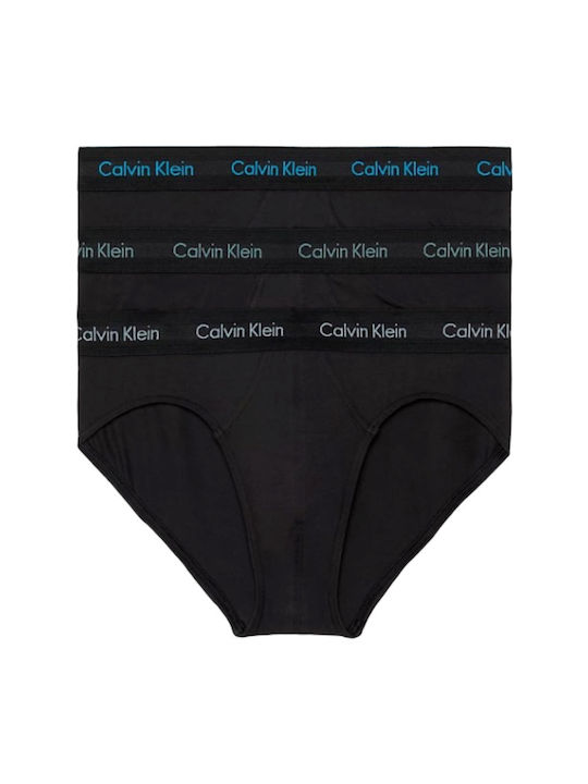 Calvin Klein Men's Slips Black 3Pack