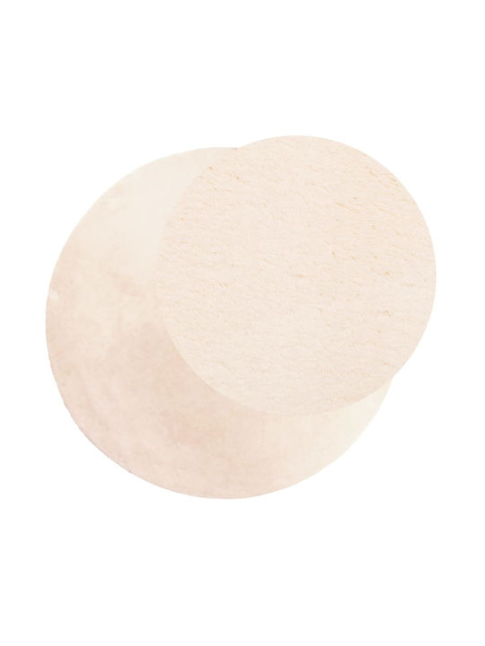 vidaXL Huarte Antiderapant Covor Rotund Bej