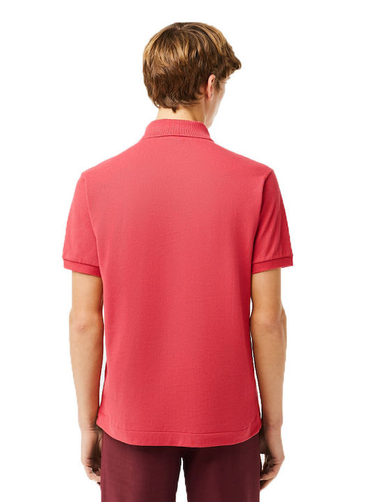 Lacoste Men's Short Sleeve Blouse Polo Rose