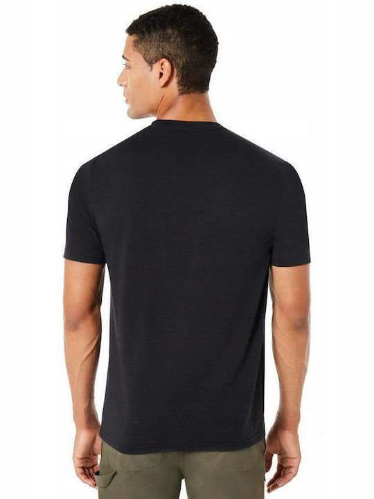 Oakley Bark Bluza Sportivă pentru Bărbați cu Mânecă Scurtă Black