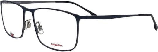 Carrera Metal Eyeglass Frame with Titanium Blue CARRERA 8857 PJP