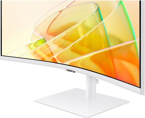 Samsung S65TC Ultrawide VA HDR Curved Monitor 34" QHD 3440x1440 White