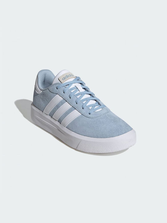 Adidas Court Silk Sneakers Light Blue