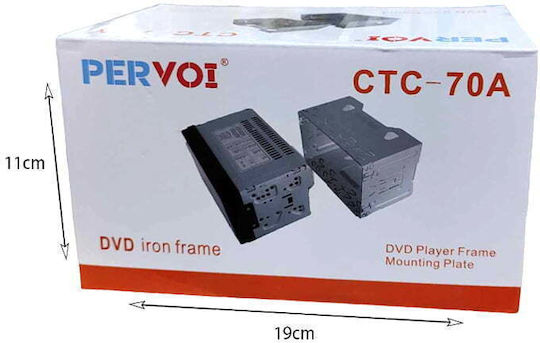 PerVoi Mounting Plate Frames 2 Din