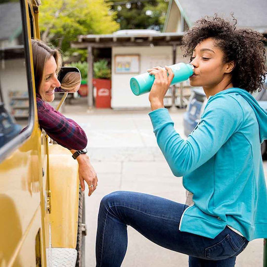 Hydro Flask Standard Flex Bottle Thermos Stainless Steel BPA Free 700ml Blue