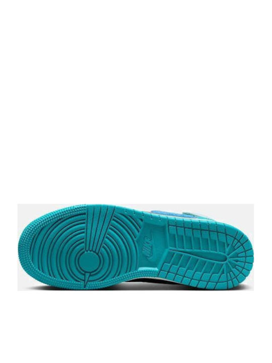 Retro Kids Sneakers High Green