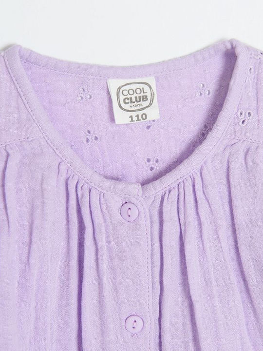 Cool Club Kids' Blouse Long Sleeve Purple