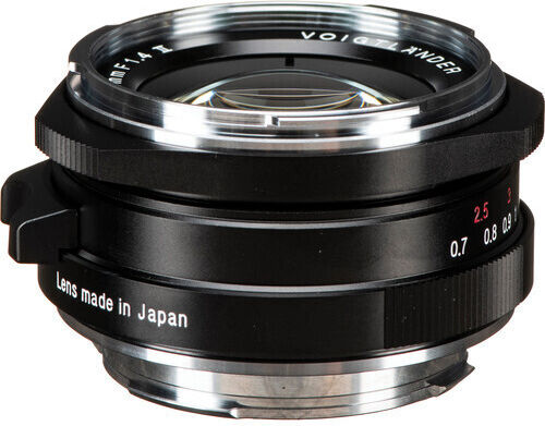 Voigtlander Φωτογραφικός Φακός Nokton Classic 35mm f/1.4 II MC Wide Angle για Leica M Mount Μαύρος