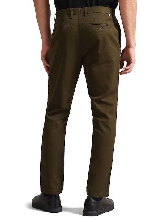 Ted Baker Herrenhose Chino in Slim Passform Khaki