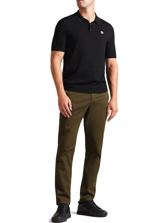 Haydae Pantaloni Bărbați Chino Slim Fit Khaki
