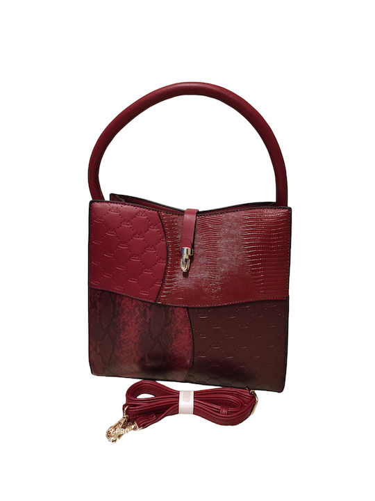 Minissimi Women's Bag Shoulder Burgundy