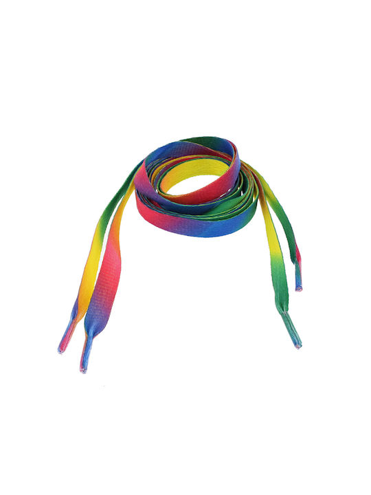 Rainbow Κορδόνια Παπουτσιών Πολύχρωμα 2τμχ