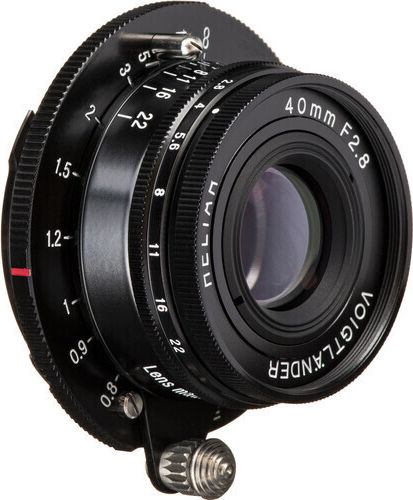 Voigtlander Full Frame Φωτογραφικός Φακός Heliar 40mm f/2.8 Aspherical Σταθερός για Leica M Mount Μαύρος
