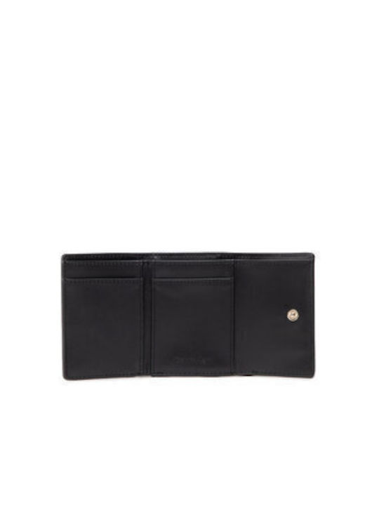 Re-lock Trifold Portofel pentru femei Clasici Negru