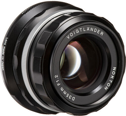 Voigtlander Crop Φωτογραφικός Φακός Nokton 35mm f/1.2 Σταθερός για Nikon Z Mount Μαύρος