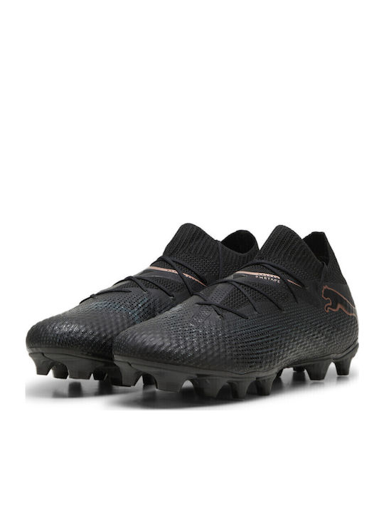 PUMA Future 7 Pro FG/AG Fußballschuhe mit Stollen Schwarz