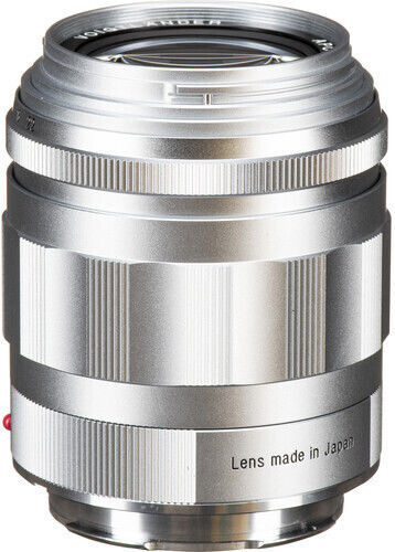 Voigtlander Full Frame Camera Lens Apo-Skopar 90mm f/2.8 Telephoto for Leica M Mount Silver