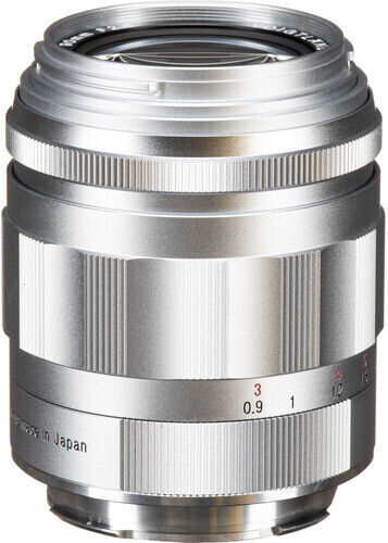 Voigtlander Full Frame Camera Lens Apo-Skopar 90mm f/2.8 Telephoto for Leica M Mount Silver