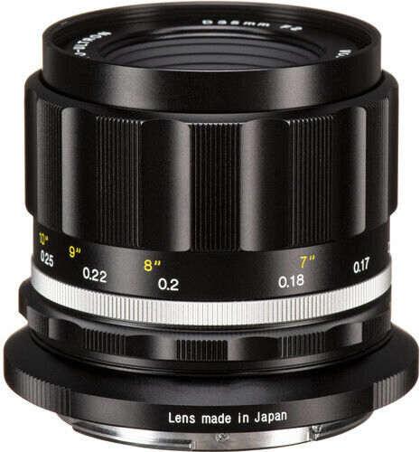 Voigtlander Crop Camera Lens Macro Apo-Ultron D35mm f/2 Macro for Nikon Z Mount Black