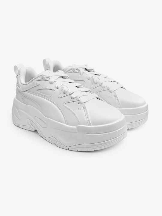 Puma Blstr Dresscode Γυναικεία Sneakers Puma White