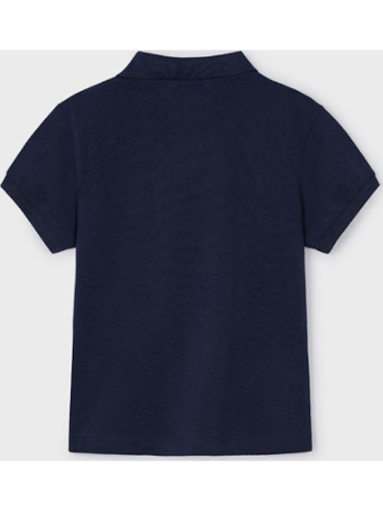 Kids' Polo Short Sleeve navy blue