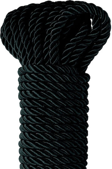 Pipedream FFS Deluxe Silk Rope Въже за Връзване в Черен Цвят
