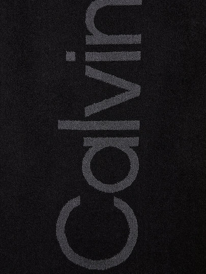 Calvin Klein Beach Towel Cotton Black 170x90cm.