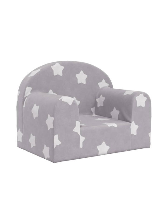 Kids Sofa Grey 52x34x40cm