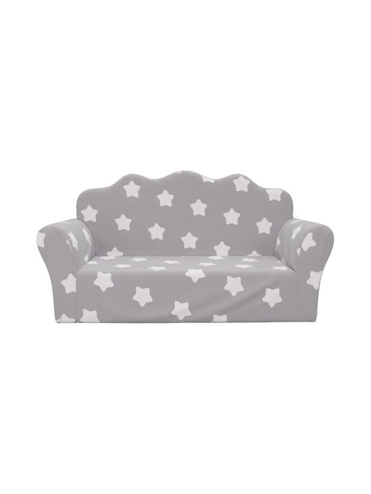 Sofa with Armrests Gray 94x34x48cm
