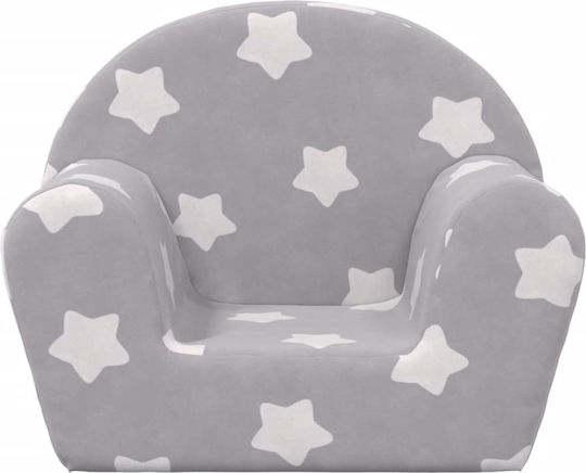 Kids Armchair Grey 57x34x45cm