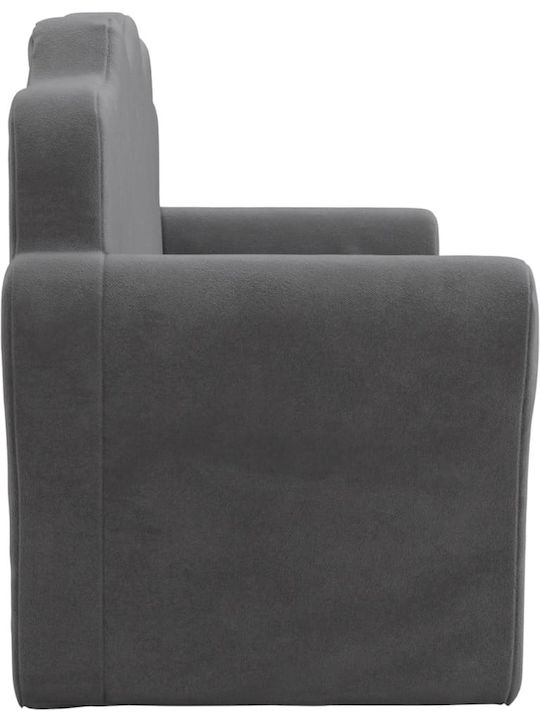 Sofa with Armrests Gray 94x34x48cm