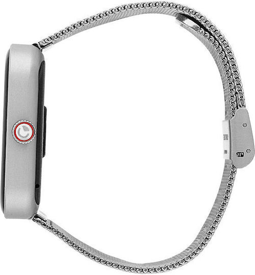Sector S03 Pro Light Bracelet Gift Set Oțel inoxidabil Smartwatch (Argintiu)
