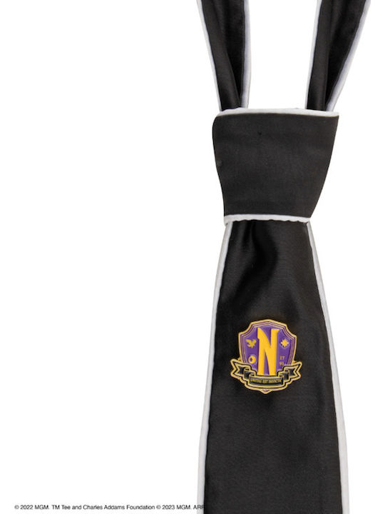 Cinereplicas Men's Tie Set Monochrome in Black Color