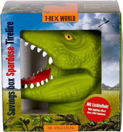 Die Spiegelburg Trex Κουμπαράς Πλαστικός Πολύχρωμος 10x14x14cm Die Spiegelburg Trex Κουμπαράς Πλαστικός Πολύχρωμος 10x14x14cm