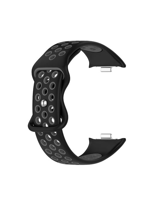 Dual Color Perforated Strap Silicone Black (Redmi Watch 4 / Redmi Watch 5)