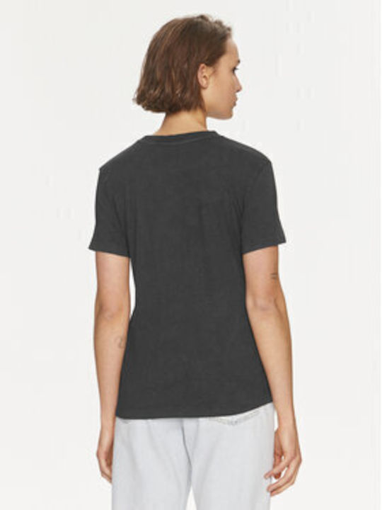 Calvin Klein Monologo Damen T-shirt Black