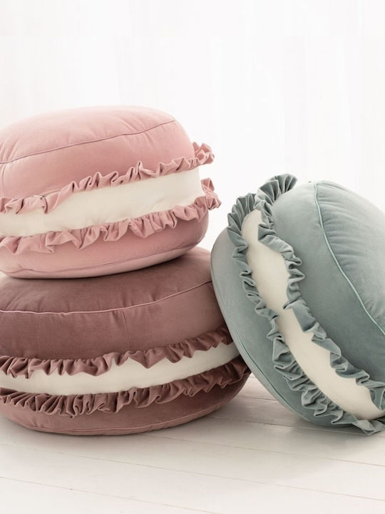 Beanbag Macaron Cookie Blue