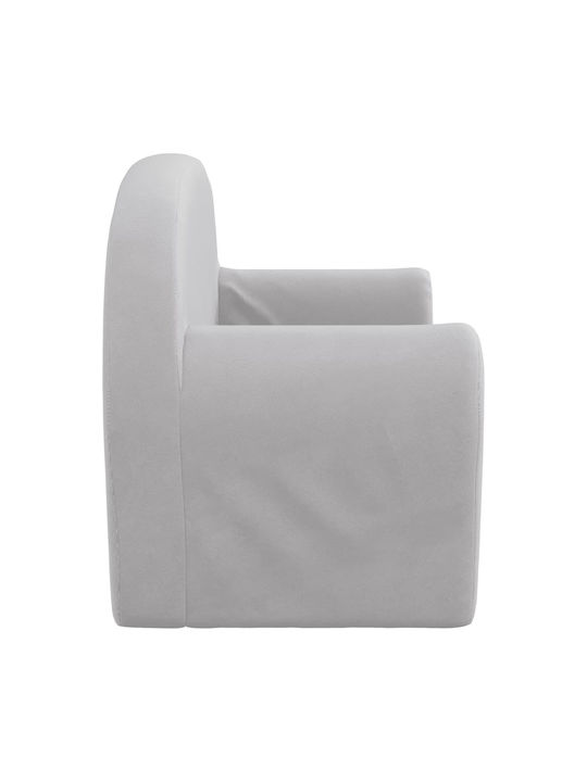 Sofa with Armrests Gray 84x34x45cm