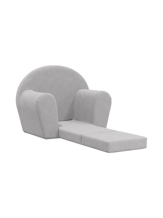 Armchair with Armrests Gray 57x34x45cm