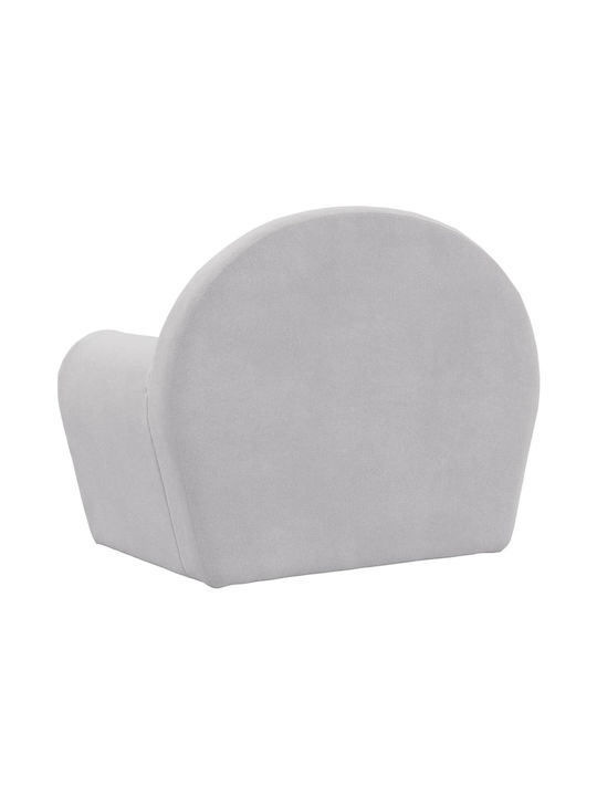 Armchair with Armrests Gray 57x34x45cm