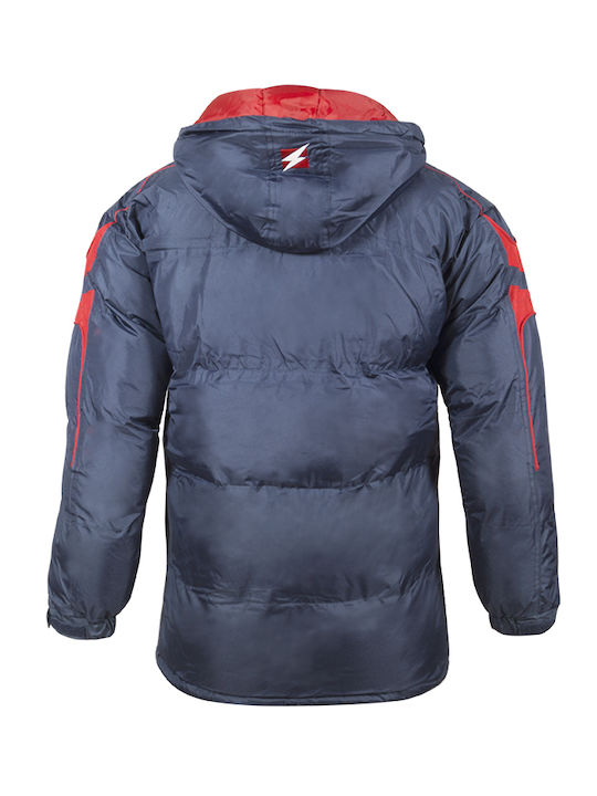 Zeus Giubbotto Rangers Winter Jacket Puffer Red