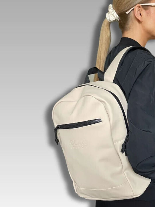 Clan London Backpack Αδιάβροχο Μπεζ