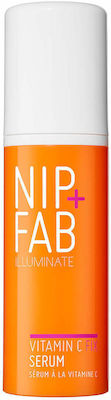 Nip+Fab Illuminate Serum Gesicht mit Vitamin C für Glanz & Aufhellung 50ml