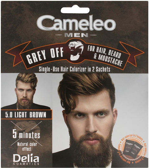 Cameleo Men Haarfärbemittel Kein Ammoniak Nr 5 0 Hellbraun 30ml