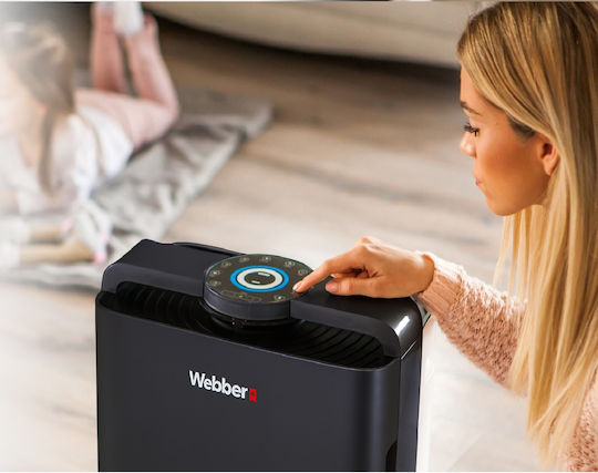 Webber AP9700 WI-FI Καθαριστής Αέρα 95W για Χώρους 65m²