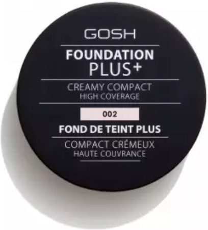 Gosh Foundation Plus + Creamy Compact Compact 9gr